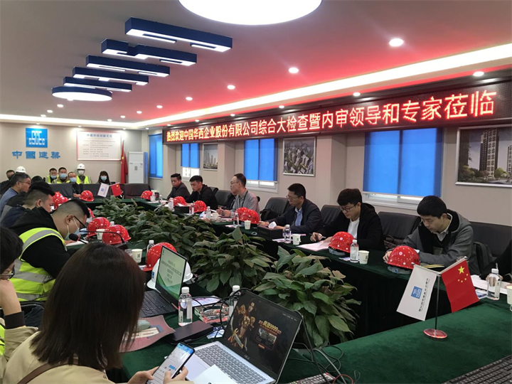 集團領導及內(nèi)審專家一行到成都教科院學生公寓項目及臨江苑二期安置房項目進行綜合檢查